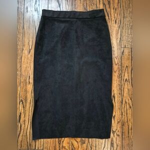 Aritzia Suede Skirt 0 (XS)